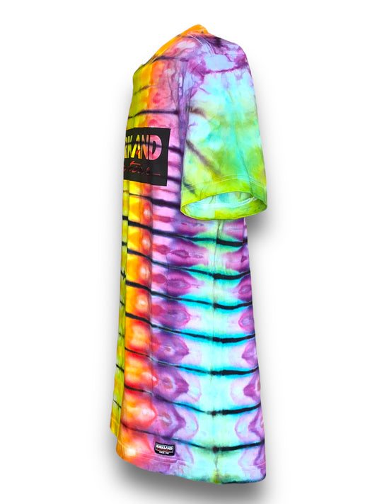 Rainbow Accordion Tie Dye T-Shirt